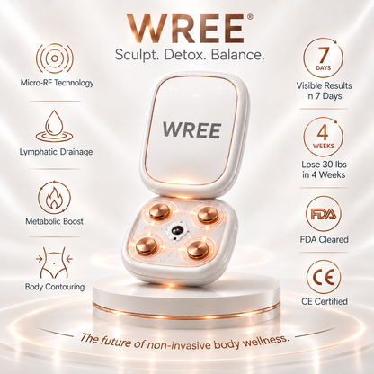 WREE®💎 Micro-RF Body Contouring & Lymphatic Drainage Device | OFFICIAL STORE