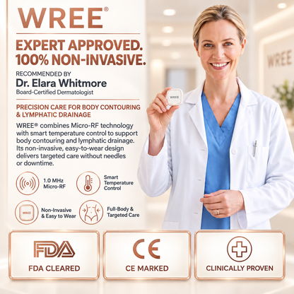WREE®⚡ Micro-RF Body Contouring & Lymphatic Drainage Device | OFFICIAL STORE