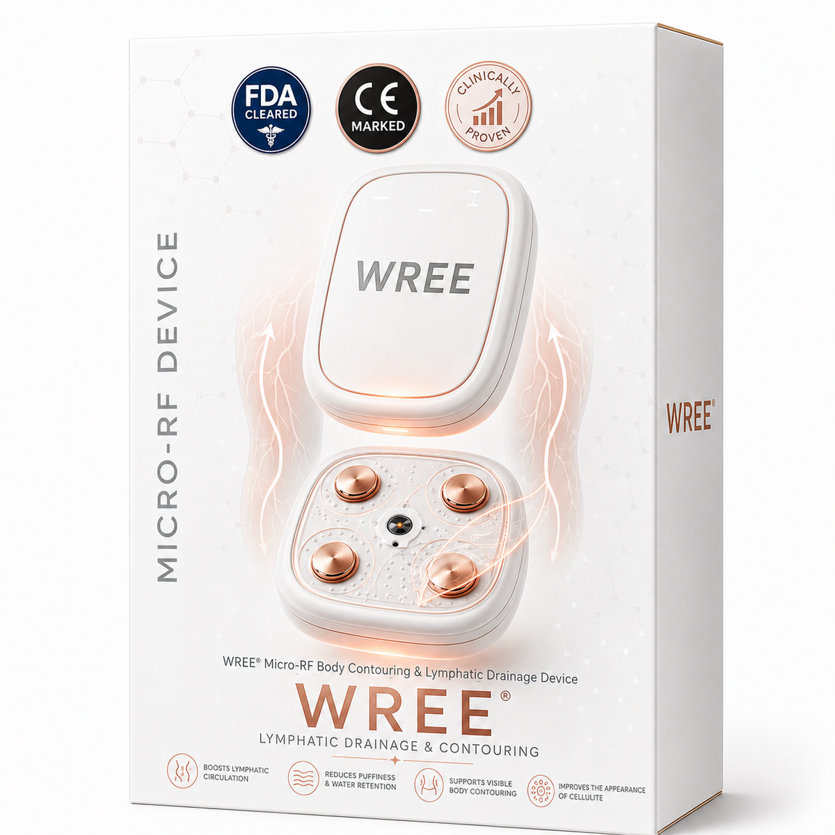 WREE®🌿 Micro-RF Body Contouring & Lymphatic Drainage Device | OFFICIAL STORE