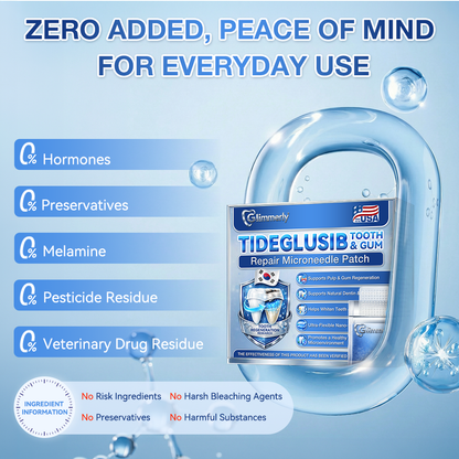 𝐆𝐥𝐢𝐦𝐦𝐞𝐫𝐥𝐲® 𝐓𝐢𝐝𝐞𝐠𝐥𝐮𝐬𝐢𝐛 𝐓𝐨𝐨𝐭𝐡 & 𝐆𝐮𝐦 𝐑𝐞𝐩𝐚𝐢𝐫 𝐌𝐢𝐜𝐫𝐨𝐧𝐞𝐞𝐝𝐥𝐞 𝐏𝐚𝐭𝐜𝐡 🦷 𝐀𝐝𝐯𝐚𝐧𝐜𝐞𝐝 𝐒𝐭𝐞𝐦-𝐂𝐞𝐥𝐥 𝐀𝐜𝐭𝐢𝐯𝐚𝐭𝐢𝐨𝐧 𝐓𝐞𝐞𝐭𝐡 𝐒𝐭𝐫𝐢𝐩𝐬 (𝐑𝐞𝐛𝐮𝐢𝐥𝐝 𝐄𝐧𝐚𝐦𝐞𝐥 & 𝐃𝐞𝐧𝐭𝐢𝐧 • 𝐒𝐭𝐫𝐞𝐧𝐠𝐭𝐡𝐞𝐧 𝐆𝐮𝐦𝐬 • 𝐄𝐫𝐚𝐝𝐢𝐜𝐚𝐭𝐞 𝐓𝐚𝐫𝐭𝐚𝐫 & 𝐎𝐝𝐨𝐫 • 𝐒𝐭𝐨𝐩 𝐓𝐨𝐨𝐭𝐡 𝐒𝐞𝐧𝐬𝐢𝐭𝐢𝐯𝐢𝐭𝐲)