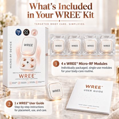 WREE®🧬 Micro-RF Body Contouring & Lymphatic Drainage Device | OFFICIAL STORE