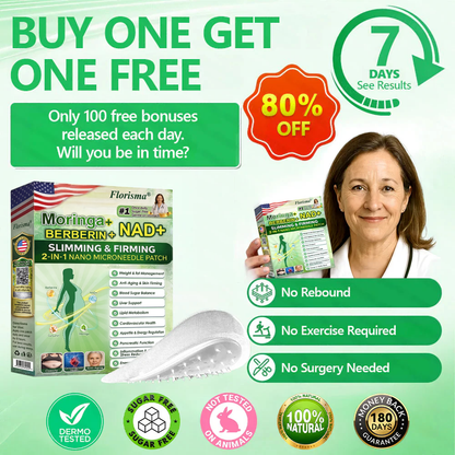 【𝗟𝗮𝘀𝘁 𝗗𝗮𝘆 𝗣𝗿𝗼𝗺𝗼𝘁𝗶𝗼𝗻 𝟴𝟬% 𝗢𝗙𝗙】𝗙𝗹𝗼𝗿𝗶𝘀𝗺𝗮® 𝗠𝗼𝗿𝗶𝗻𝗴𝗮 + 𝗕𝗲𝗿𝗯𝗲𝗿𝗶𝗻𝗲 + 𝗡𝗔𝗗+ 𝗦𝗹𝗶𝗺𝗺𝗶𝗻𝗴 & 𝗙𝗶𝗿𝗺𝗶𝗻𝗴 𝟮-𝗶𝗻-𝟭 𝗡𝗮𝗻𝗼 𝗠𝗶𝗰𝗿𝗼𝗻𝗲𝗲𝗱𝗹𝗲 𝗣𝗮𝘁𝗰𝗵 ✨ 𝟳 𝗣𝗮𝘁𝗰𝗵𝗲𝘀 𝗣𝗲𝗿 𝗕𝗼𝘅 · 𝗢𝗻𝗲-𝗪𝗲𝗲𝗸 𝗦𝘂𝗽𝗽𝗹𝘆 💪