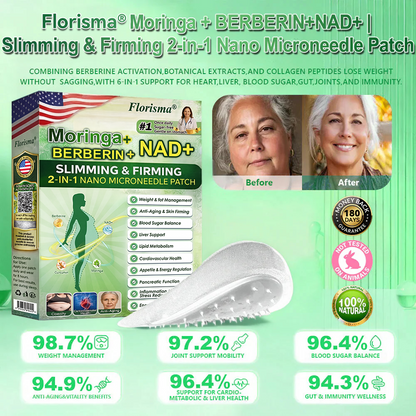 【𝗟𝗮𝘀𝘁 𝗗𝗮𝘆 𝗣𝗿𝗼𝗺𝗼𝘁𝗶𝗼𝗻 𝟴𝟬% 𝗢𝗙𝗙】𝗙𝗹𝗼𝗿𝗶𝘀𝗺𝗮® 𝗠𝗼𝗿𝗶𝗻𝗴𝗮 + 𝗕𝗲𝗿𝗯𝗲𝗿𝗶𝗻𝗲 + 𝗡𝗔𝗗+ 𝗦𝗹𝗶𝗺𝗺𝗶𝗻𝗴 & 𝗙𝗶𝗿𝗺𝗶𝗻𝗴 𝟮-𝗶𝗻-𝟭 𝗡𝗮𝗻𝗼 𝗠𝗶𝗰𝗿𝗼𝗻𝗲𝗲𝗱𝗹𝗲 𝗣𝗮𝘁𝗰𝗵 ✨ 𝟳 𝗣𝗮𝘁𝗰𝗵𝗲𝘀 𝗣𝗲𝗿 𝗕𝗼𝘅 · 𝗢𝗻𝗲-𝗪𝗲𝗲𝗸 𝗦𝘂𝗽𝗽𝗹𝘆