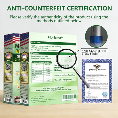 【𝗟𝗮𝘀𝘁 𝗗𝗮𝘆 𝗣𝗿𝗼𝗺𝗼𝘁𝗶𝗼𝗻 𝟴𝟬% 𝗢𝗙𝗙】𝗙𝗹𝗼𝗿𝗶𝘀𝗺𝗮® 𝗠𝗼𝗿𝗶𝗻𝗴𝗮 + 𝗕𝗲𝗿𝗯𝗲𝗿𝗶𝗻𝗲 + 𝗡𝗔𝗗+ 𝗦𝗹𝗶𝗺𝗺𝗶𝗻𝗴 & 𝗙𝗶𝗿𝗺𝗶𝗻𝗴 𝟮-𝗶𝗻-𝟭 𝗡𝗮𝗻𝗼 𝗠𝗶𝗰𝗿𝗼𝗻𝗲𝗲𝗱𝗹𝗲 𝗣𝗮𝘁𝗰𝗵 ✨ 𝟳 𝗣𝗮𝘁𝗰𝗵𝗲𝘀 𝗣𝗲𝗿 𝗕𝗼𝘅 · 𝗢𝗻𝗲-𝗪𝗲𝗲𝗸 𝗦𝘂𝗽𝗽𝗹𝘆 🌈