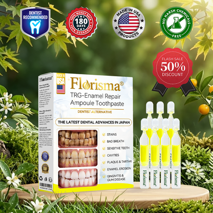𝗙𝗹𝗼𝗿𝗶𝘀𝗺𝗮® 𝗧𝗥𝗚 𝗘𝗻𝗮𝗺𝗲𝗹 𝗥𝗲𝗽𝗮𝗶𝗿 𝗔𝗺𝗽𝗼𝘂𝗹𝗲 𝗧𝗼𝗼𝘁𝗵𝗽𝗮𝘀𝘁𝗲
