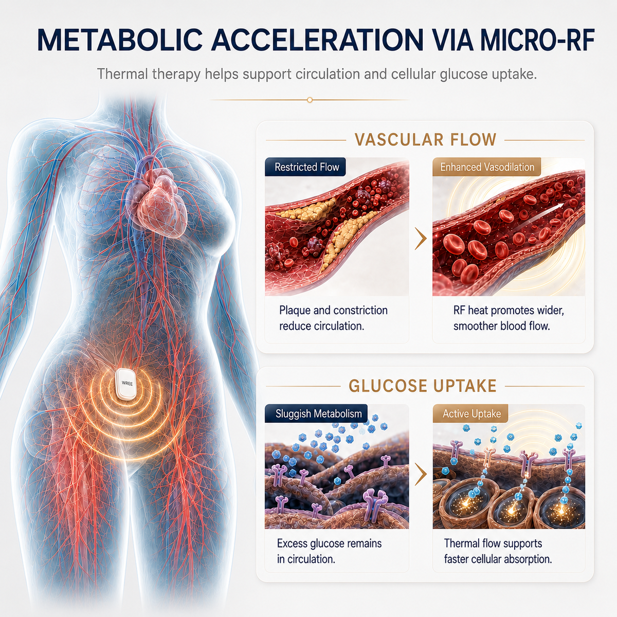 WREE®💚 Micro-RF Body Contouring & Lymphatic Drainage Device | OFFICIAL STORE
