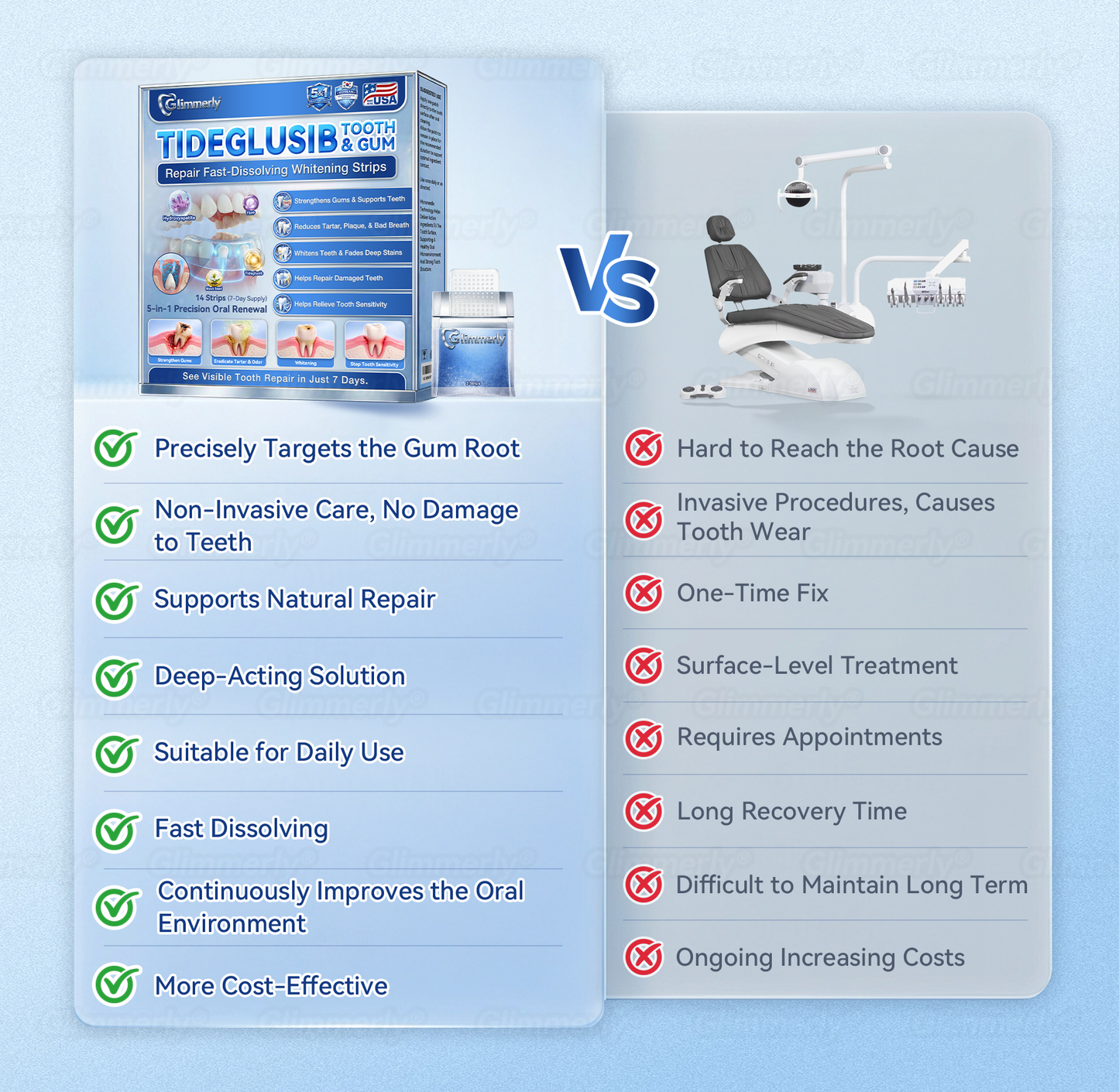 𝑮𝙄𝒊𝒎𝒎𝙚𝙧𝙄𝒚® 𝐓𝐢𝐝𝐞𝐠𝐥𝐮𝐬𝐢𝐛 𝐓𝐨𝐨𝐭𝐡 & 𝐆𝐮𝐦 𝐑𝐞𝐩𝐚𝐢𝐫 𝐅𝐚𝐬𝐭-𝐃𝐢𝐬𝐬𝐨𝐥𝐯𝐢𝐧𝐠 𝐖𝐡𝐢𝐭𝐞𝐧𝐢𝐧𝐠 𝐒𝐭𝐫𝐢𝐩𝐬  (𝟓-𝐢𝐧-𝟏🦷𝐑𝐞𝐛𝐮𝐢𝐥𝐝 𝐄𝐧𝐚𝐦𝐞𝐥 & 𝐃𝐞𝐧𝐭𝐢𝐧 • 𝐒𝐭𝐫𝐞𝐧𝐠𝐭𝐡𝐞𝐧 𝐆𝐮𝐦𝐬 • 𝐄𝐫𝐚𝐝𝐢𝐜𝐚𝐭𝐞 𝐓𝐚𝐫𝐭𝐚𝐫 & 𝐎𝐝𝐨𝐫 • 𝐖𝐡𝐢𝐭𝐞𝐧𝐢𝐧𝐠 • 𝐒𝐭𝐨𝐩 𝐓𝐨𝐨𝐭𝐡 𝐒𝐞𝐧𝐬𝐢𝐭𝐢𝐯𝐢𝐭𝐲) 🌿
