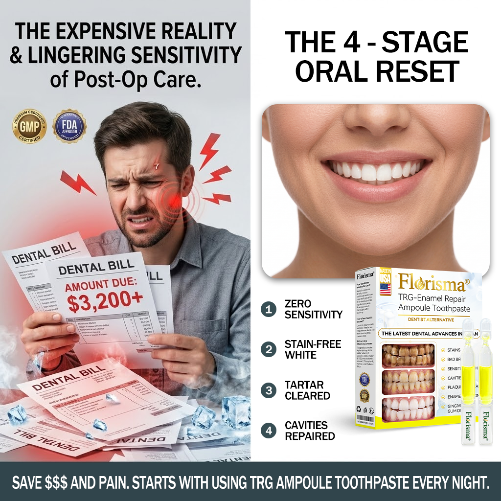 𝗙𝗹𝗼𝗿𝗶𝘀𝗺𝗮® 𝗧𝗥𝗚 𝗘𝗻𝗮𝗺𝗲𝗹 𝗥𝗲𝗽𝗮𝗶𝗿 𝗔𝗺𝗽𝗼𝘂𝗹𝗲 𝗧𝗼𝗼𝘁𝗵𝗽𝗮𝘀𝘁𝗲
