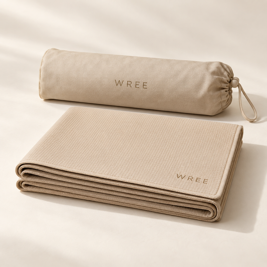 WREE Foldable Flow Travel Mat front