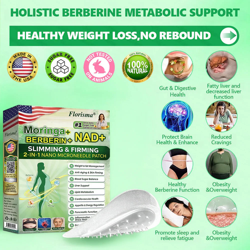 【𝗟𝗮𝘀𝘁 𝗗𝗮𝘆 𝗣𝗿𝗼𝗺𝗼𝘁𝗶𝗼𝗻 𝟴𝟬% 𝗢𝗙𝗙】𝗙𝗹𝗼𝗿𝗶𝘀𝗺𝗮® 𝗠𝗼𝗿𝗶𝗻𝗴𝗮 + 𝗕𝗲𝗿𝗯𝗲𝗿𝗶𝗻𝗲 + 𝗡𝗔𝗗+ 𝗦𝗹𝗶𝗺𝗺𝗶𝗻𝗴 & 𝗙𝗶𝗿𝗺𝗶𝗻𝗴 𝟮-𝗶𝗻-𝟭 𝗡𝗮𝗻𝗼 𝗠𝗶𝗰𝗿𝗼𝗻𝗲𝗲𝗱𝗹𝗲 𝗣𝗮𝘁𝗰𝗵 ✨ 𝟳 𝗣𝗮𝘁𝗰𝗵𝗲𝘀 𝗣𝗲𝗿 𝗕𝗼𝘅 · 𝗢𝗻𝗲-𝗪𝗲𝗲𝗸 𝗦𝘂𝗽𝗽𝗹𝘆 🌈