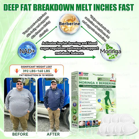 𝗟𝘂𝘅𝗮𝗿𝗶𝘀𝗲® 𝗢𝗳𝗳𝗶𝗰𝗶𝗮𝗹 𝗦𝘁𝗼𝗿𝗲 | 𝗠𝗼𝗿𝗶𝗻𝗴𝗮 & 𝗕𝗲𝗿𝗯𝗲𝗿𝗶𝗻𝗲 𝟭𝟬-𝗜𝗡-𝟭 𝗔𝗱𝘃𝗮𝗻𝗰𝗲𝗱 𝗡𝗮𝗻𝗼 𝗠𝗶𝗰𝗿𝗼𝗻𝗲𝗲𝗱𝗹𝗲 𝗣𝗮𝘁𝗰𝗵 (𝗢𝗻𝗰𝗲 𝗮 𝗗𝗮𝘆 - 𝗩𝗶𝘀𝗶𝗯𝗹𝗲 𝗥𝗲𝘀𝘂𝗹𝘁𝘀 𝗶𝗻 𝗝𝘂𝘀𝘁 𝟳 𝗗𝗮𝘆𝘀)